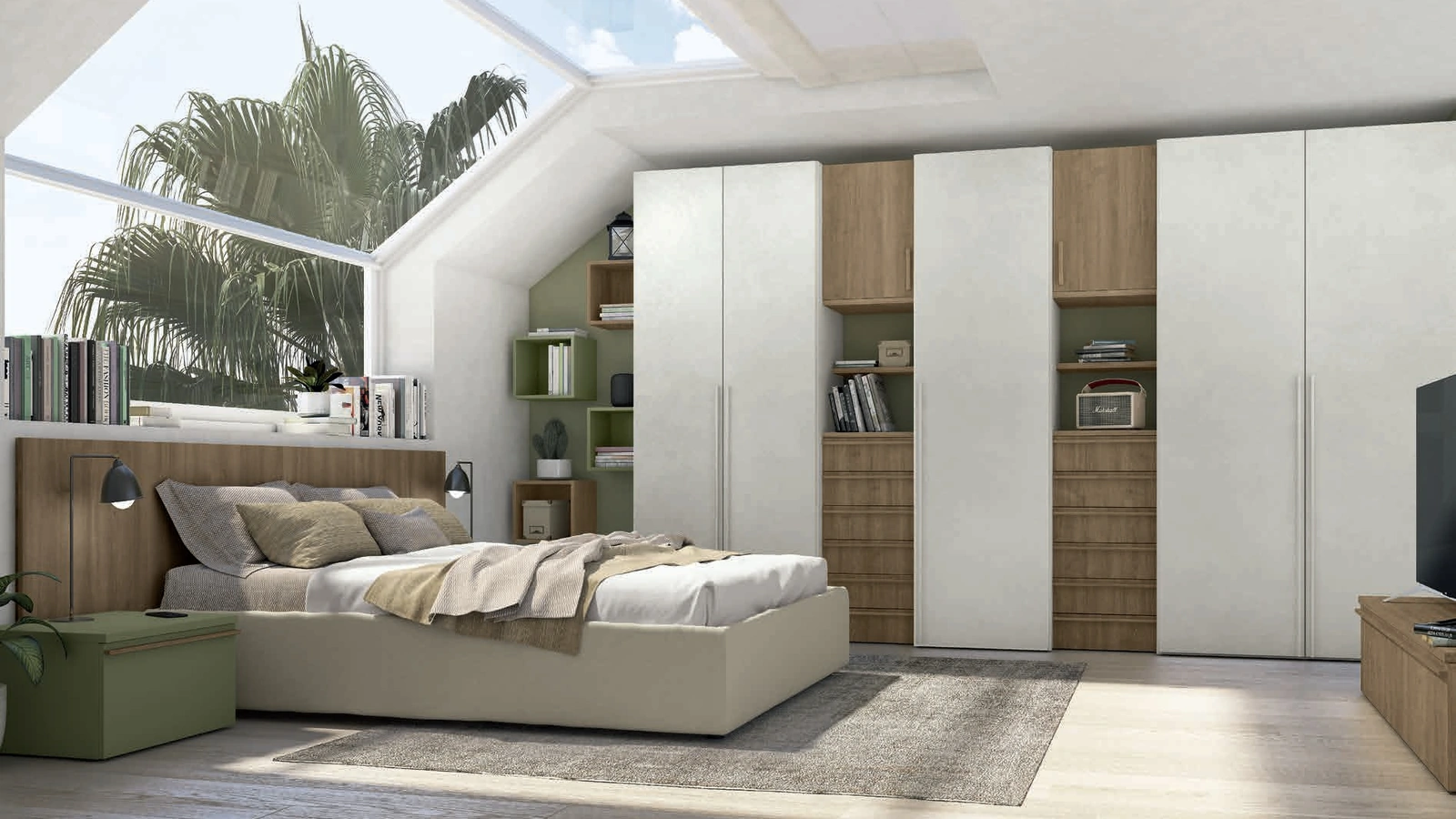 Comodino Volo Robin di Colombini Casa