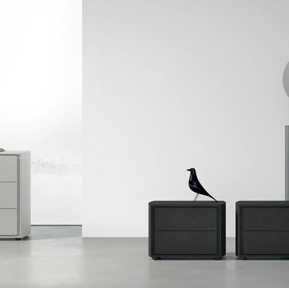 Gruppo Notte Tivoli in laccato o legno di Tomasella