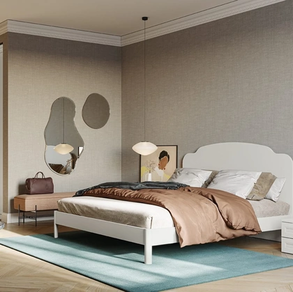 Letto con testiera Arcadia Aida di Colombini Casa