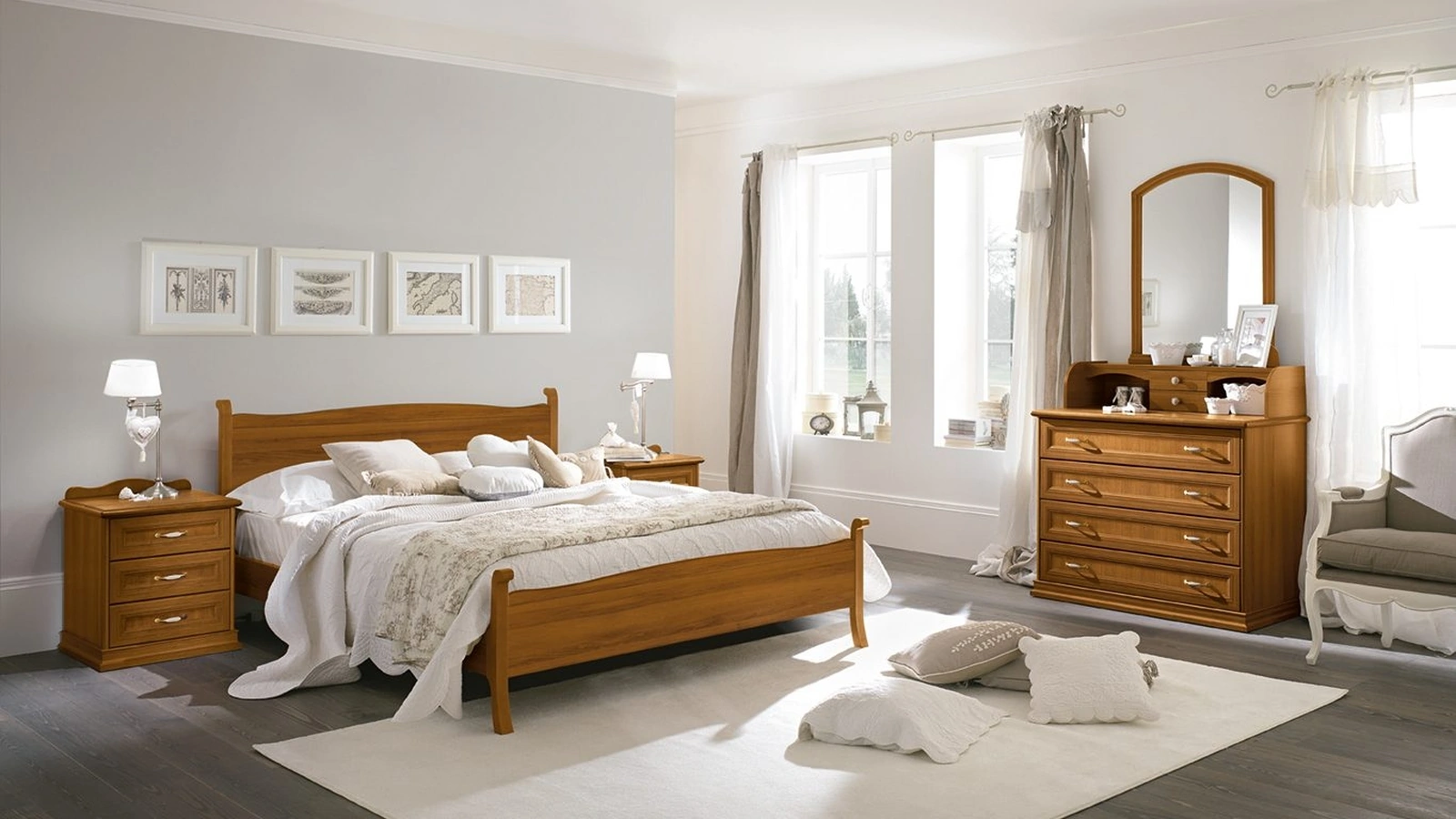 Letto Arcadia Anastasia di Colombini Casa