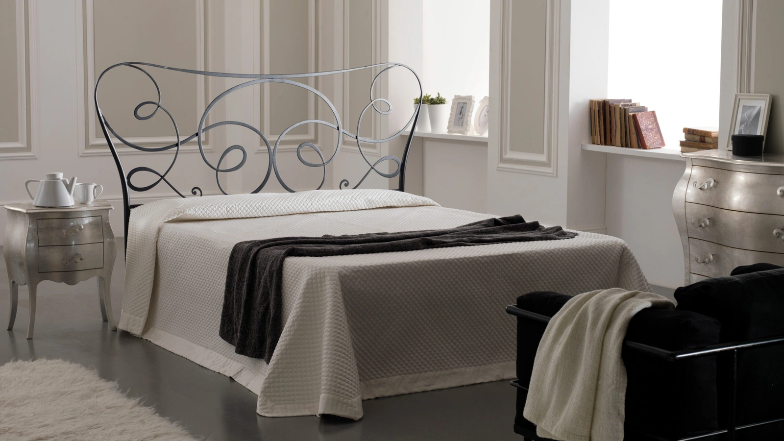 Letto in ferro battuto Arcadia di Florentiabed