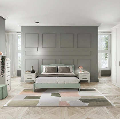 Letto con testiera Arcadia Gabry di Colombini Casa