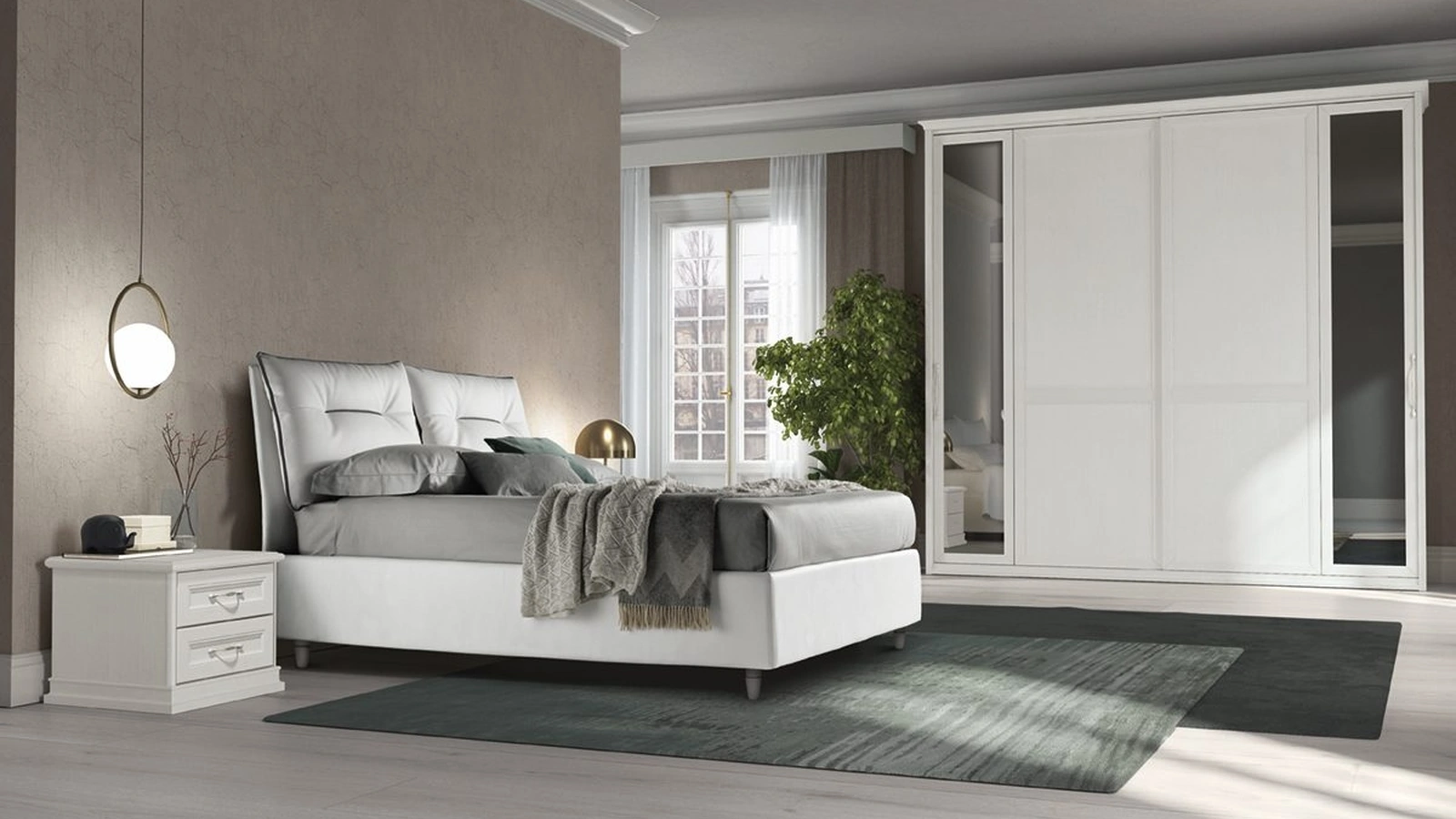 Letto Arcadia Kiss di Colombini Casa