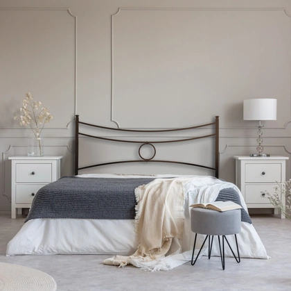 Letto Conca in ferro battuto di Florentiabed