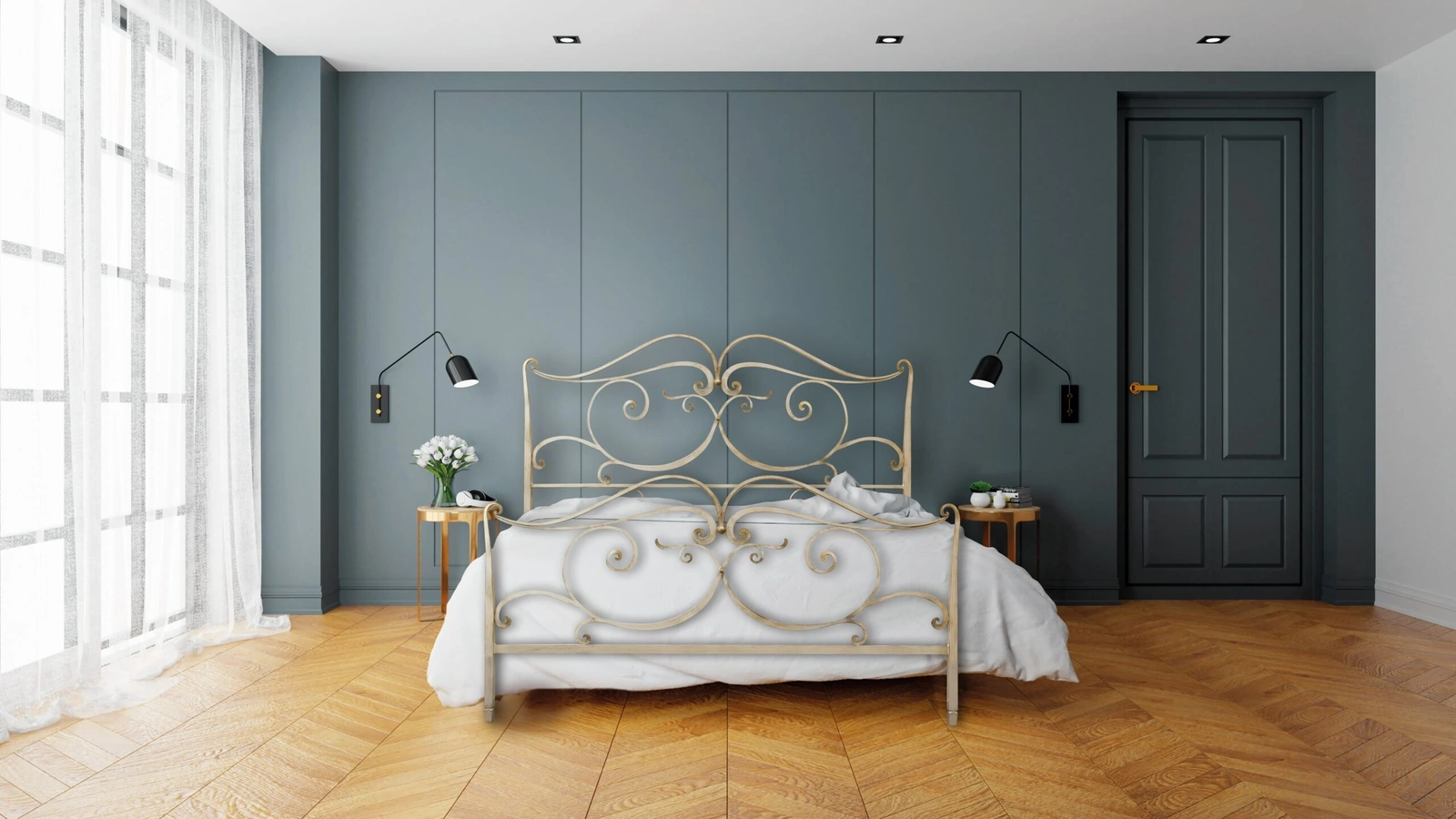 Letto con testiera David di Florentiabed