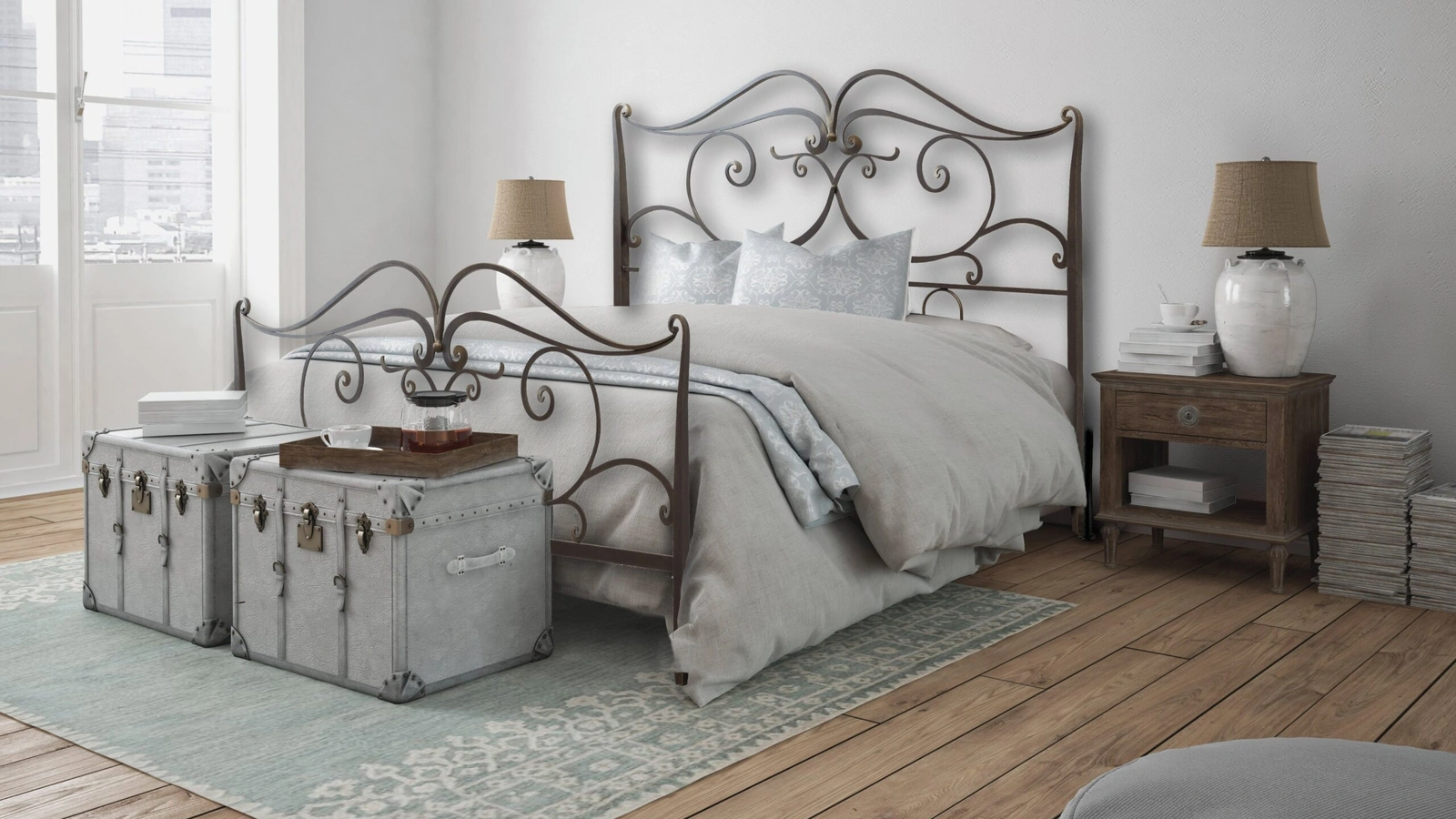 Letto con testiera David di Florentiabed