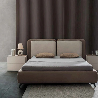 Letto Easy 2|4 IC420 in tessuto imbottito di Imba Srl