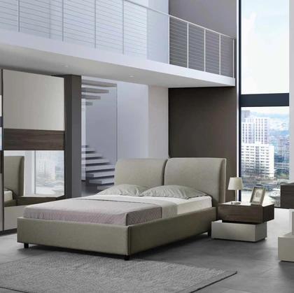 Letto in tessuto imbottito Easy 2|4 IC423 di Imba Srl