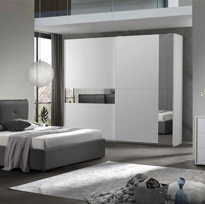 Letto in tessuto imbottito Easy 2|4 IC431 di Imba Srl