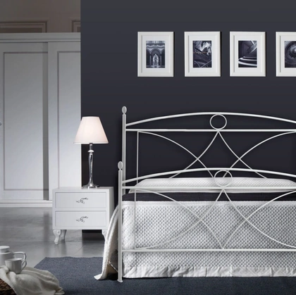 Letto con testiera Alice di Florentiabed