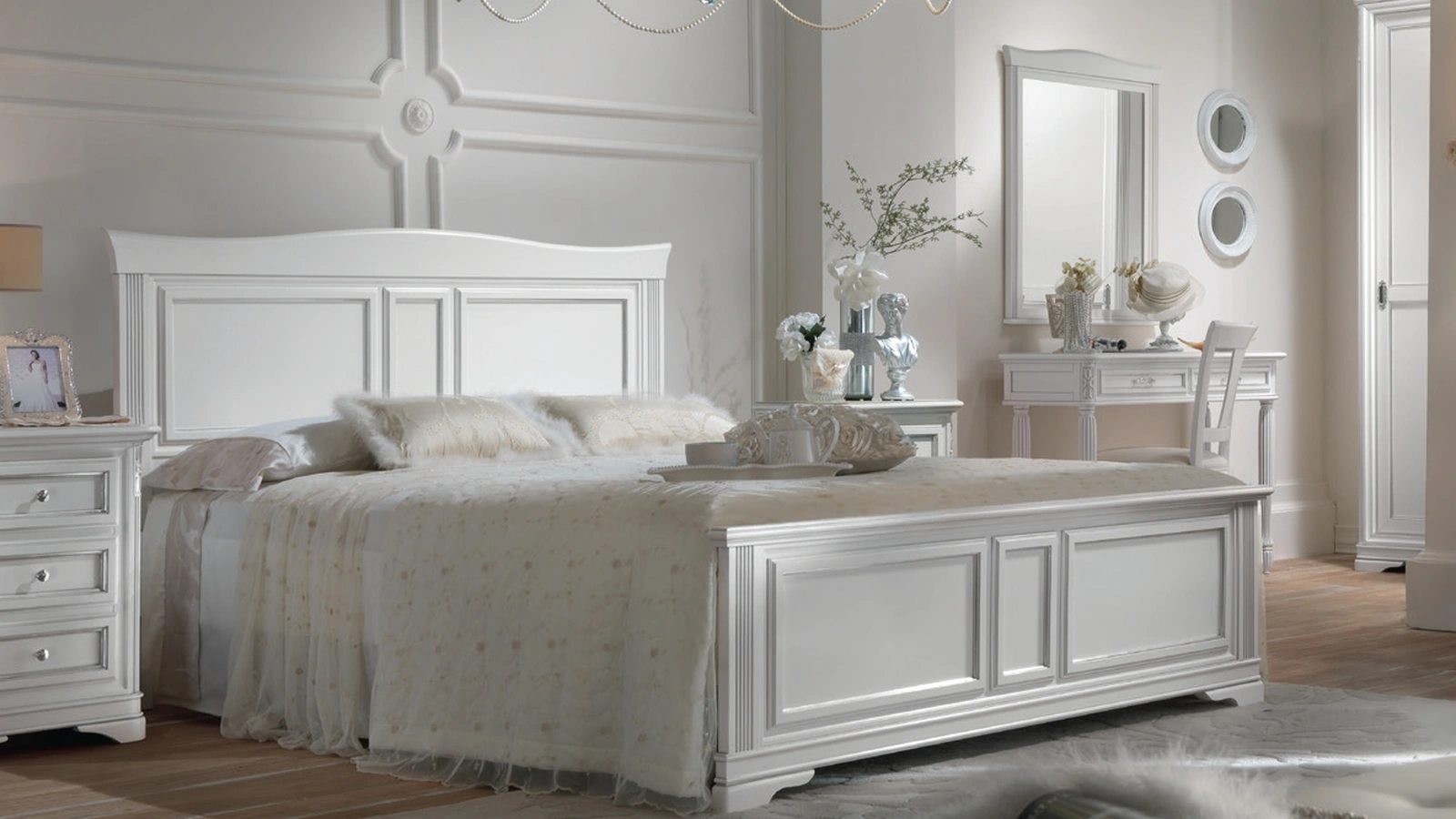 Letto Icon 2|5 Maison 624T in legno laccato di Imba Srl