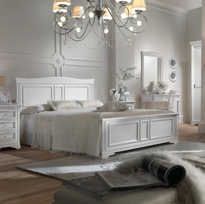 Letto Icon 2|5 Maison 624T in legno laccato di Imba Srl