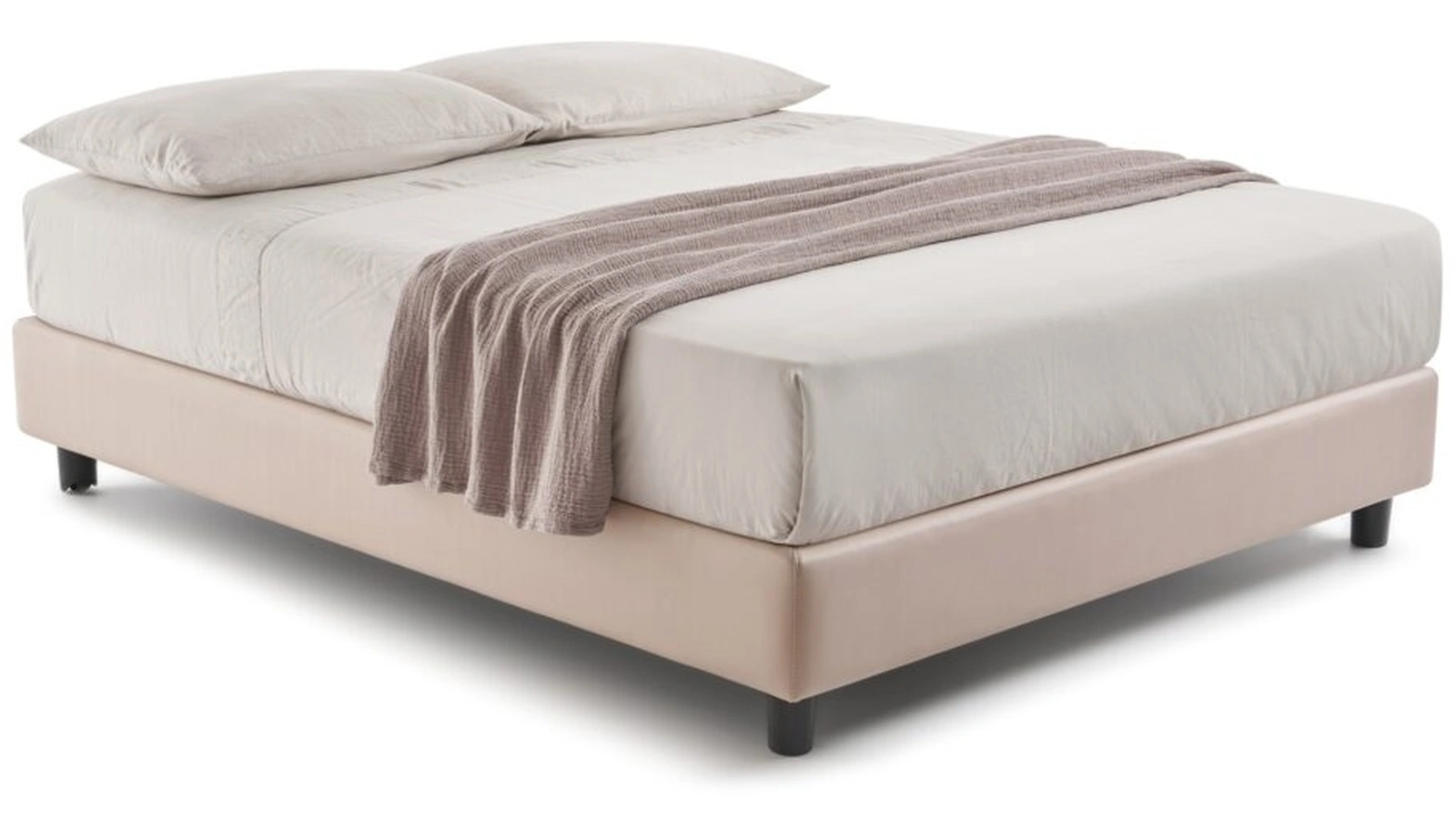 Letto sommier in ecopelle Lilly di Hoppla