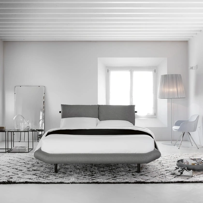 Letto imbottito Noah di Noctis