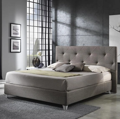 Letto in tessuto con contenitore Nuit di Hoppla