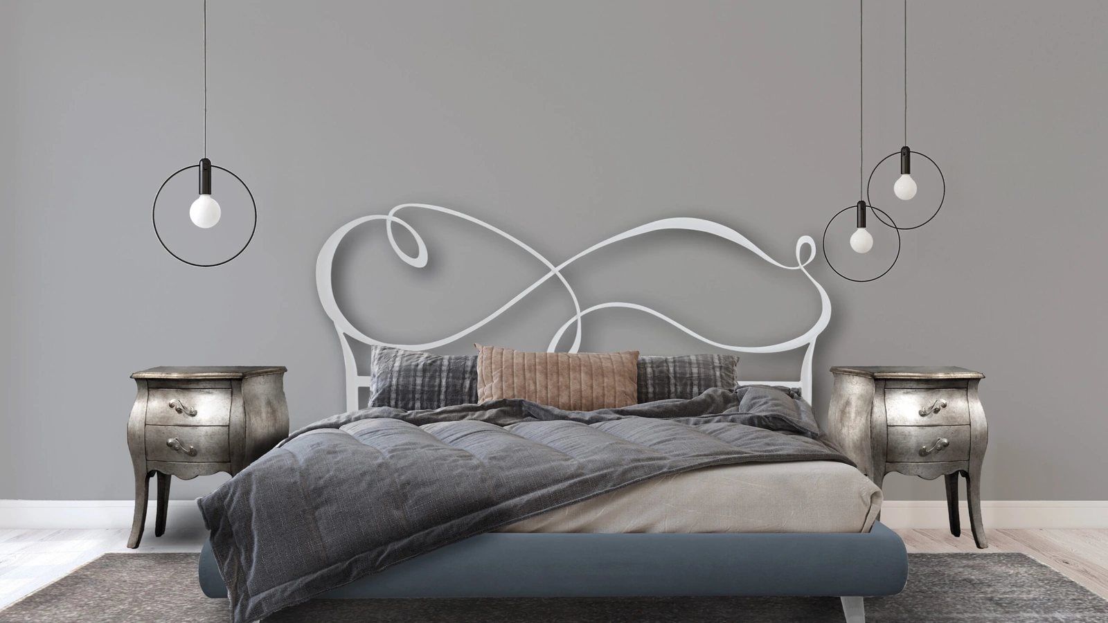 Letto in ferro battuto Nuvola di Florentiabed