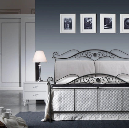 Letto Sorrento con testiera di Florentiabed