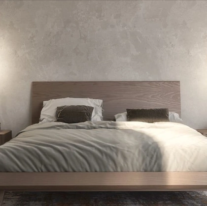 Letto matrimoniale con testiera Trend Style TR2409 di Imba Srl