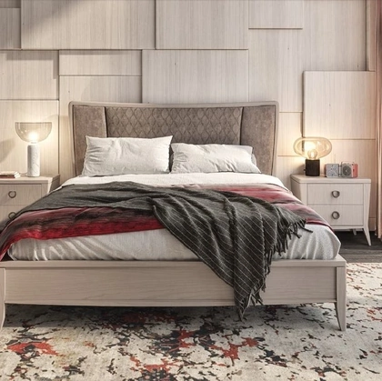 Letto matrimoniale con testiera Trend Style TR2430 di Imba Srl