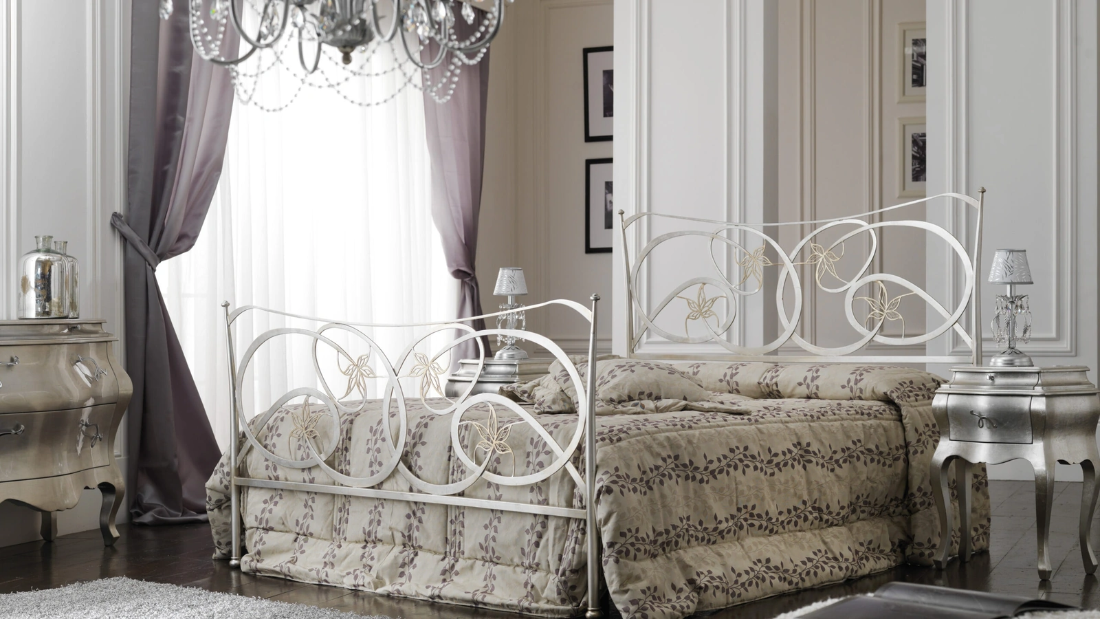 Letto in ferro battuto Virginia di Florentiabed
