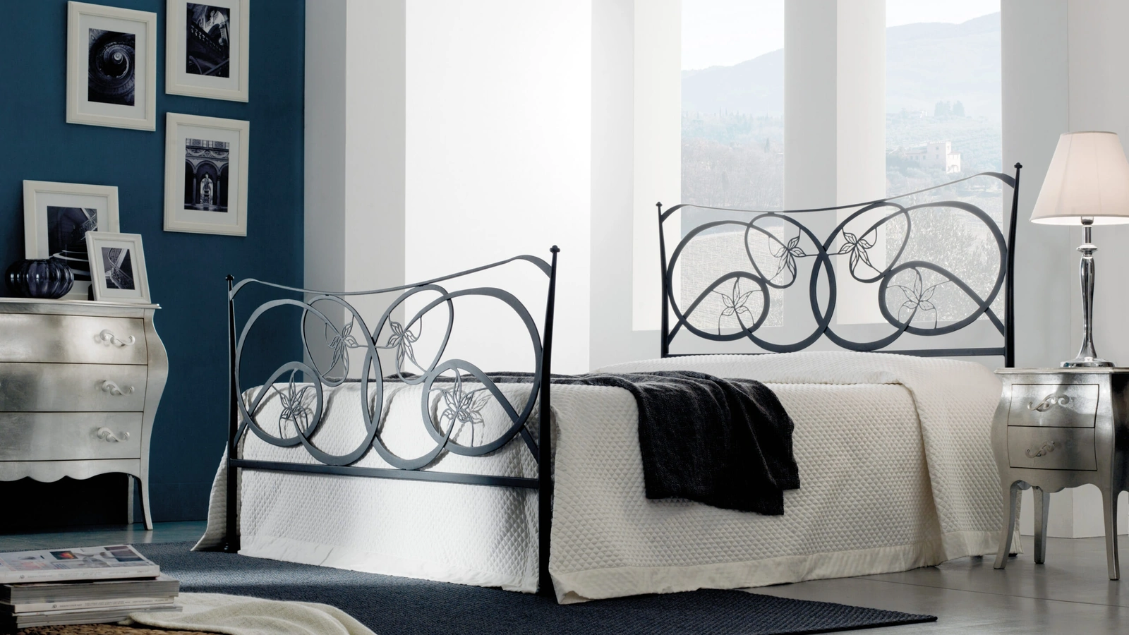 Letto in ferro battuto Virginia di Florentiabed