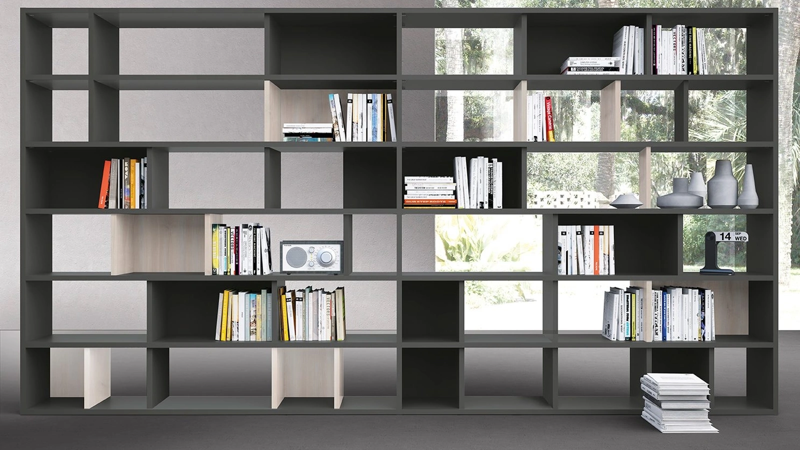 Libreria divisoria Golf L24 di Colombini Casa