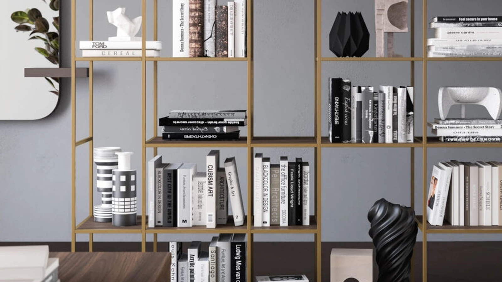 Libreria divisoria Grafic 02 di Orme