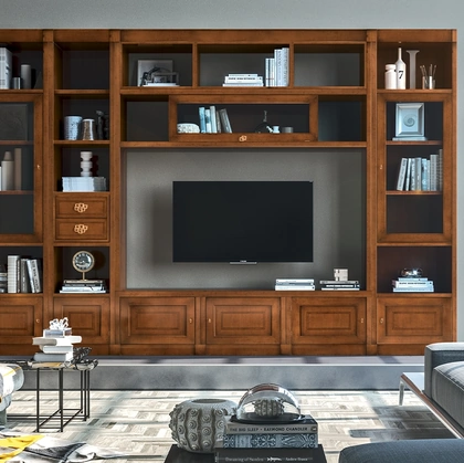 Libreria Le Mimose composizione 04 di Le Fablier