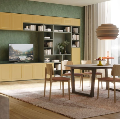 Libreria a muro LV707 di Giessegi