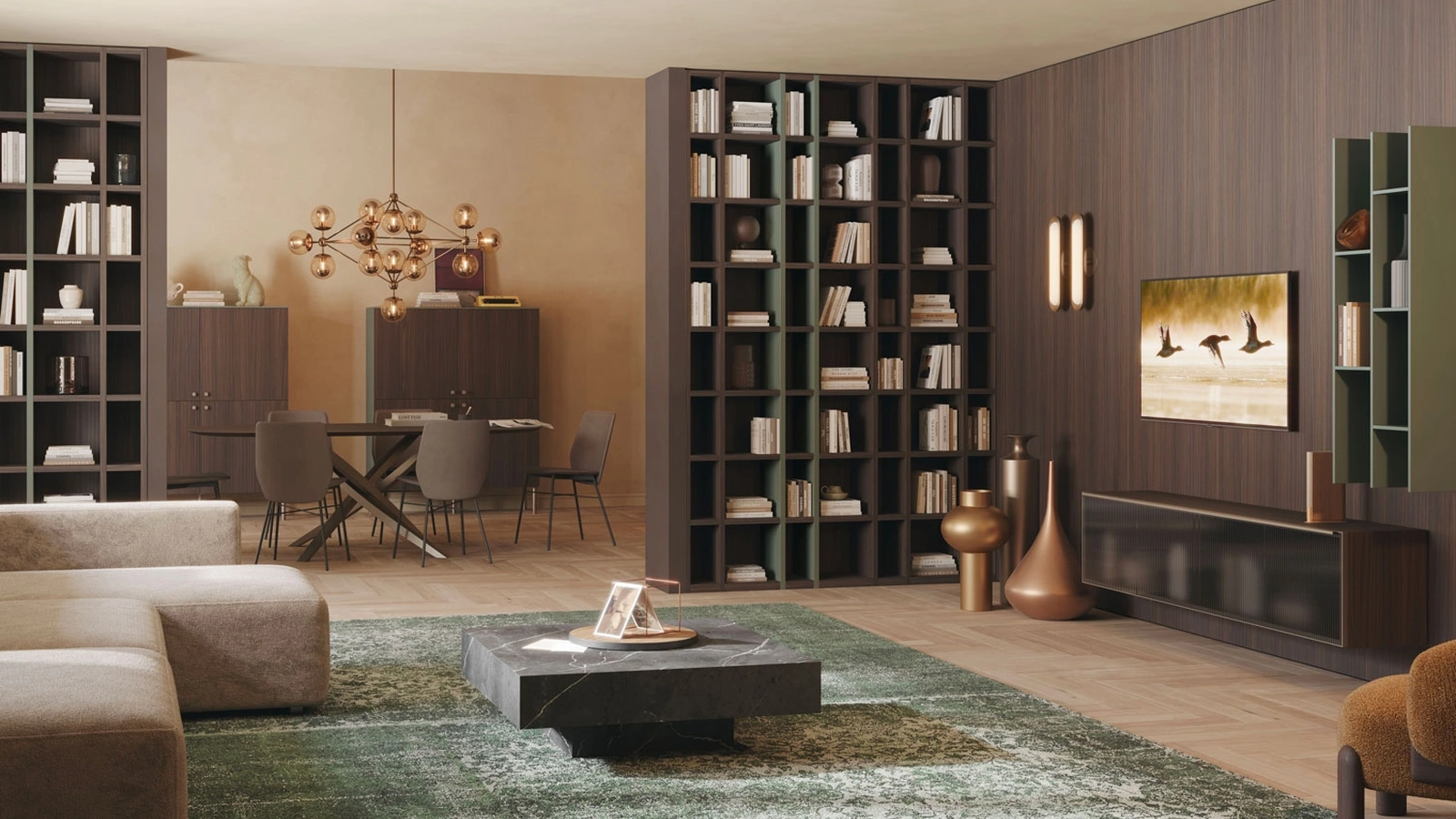 Libreria divisoria LV708 di Giessegi