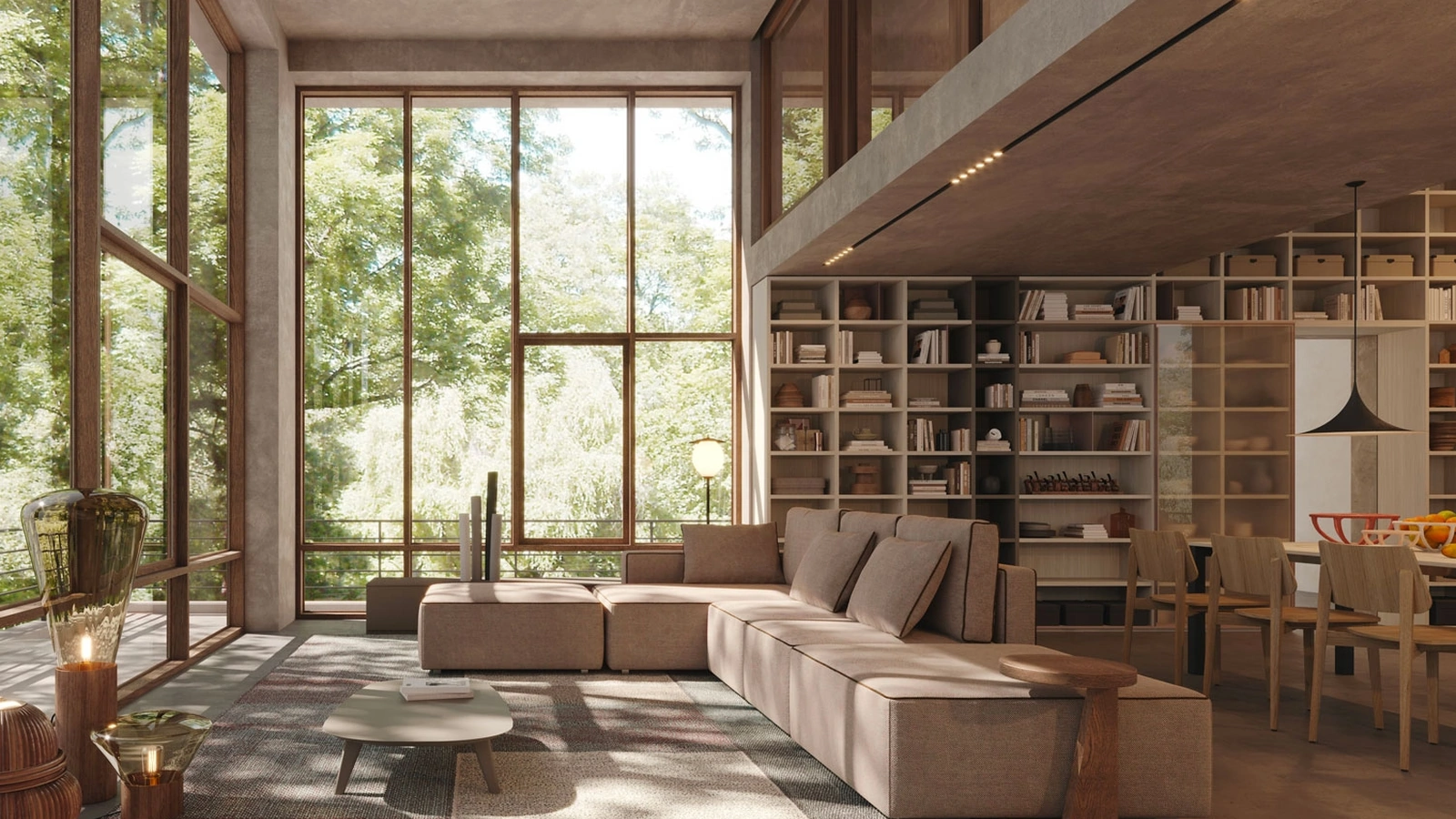 Libreria componibile LV711 di Giessegi