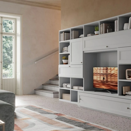 Libreria a muro LV716 di Giessegi