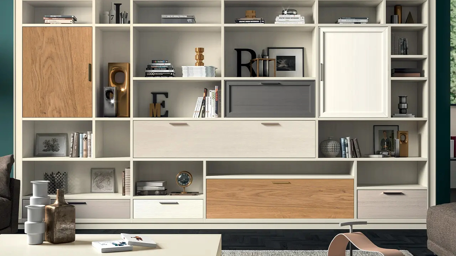 Libreria Melograno composizione 99 di Le Fablier