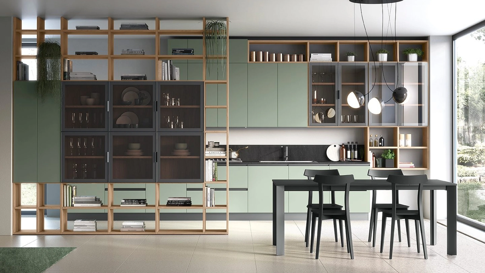 Libreria Utility Golf Infinity U07 di Colombini Casa