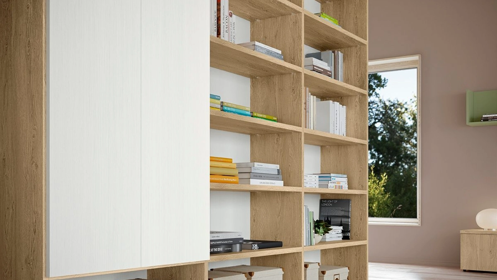 Libreria Volo Infinity L008 di Colombini Casa