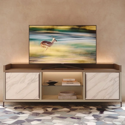 Madia Freeda in vetro serigrafato di Giessegi