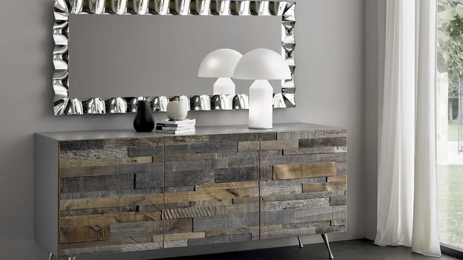 Madia Icon IM4300 finitura tridimensionale materica di Imba Srl