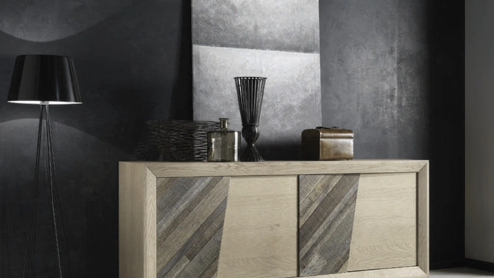 Madia Trend Project in legno con inserti di Imba Srl