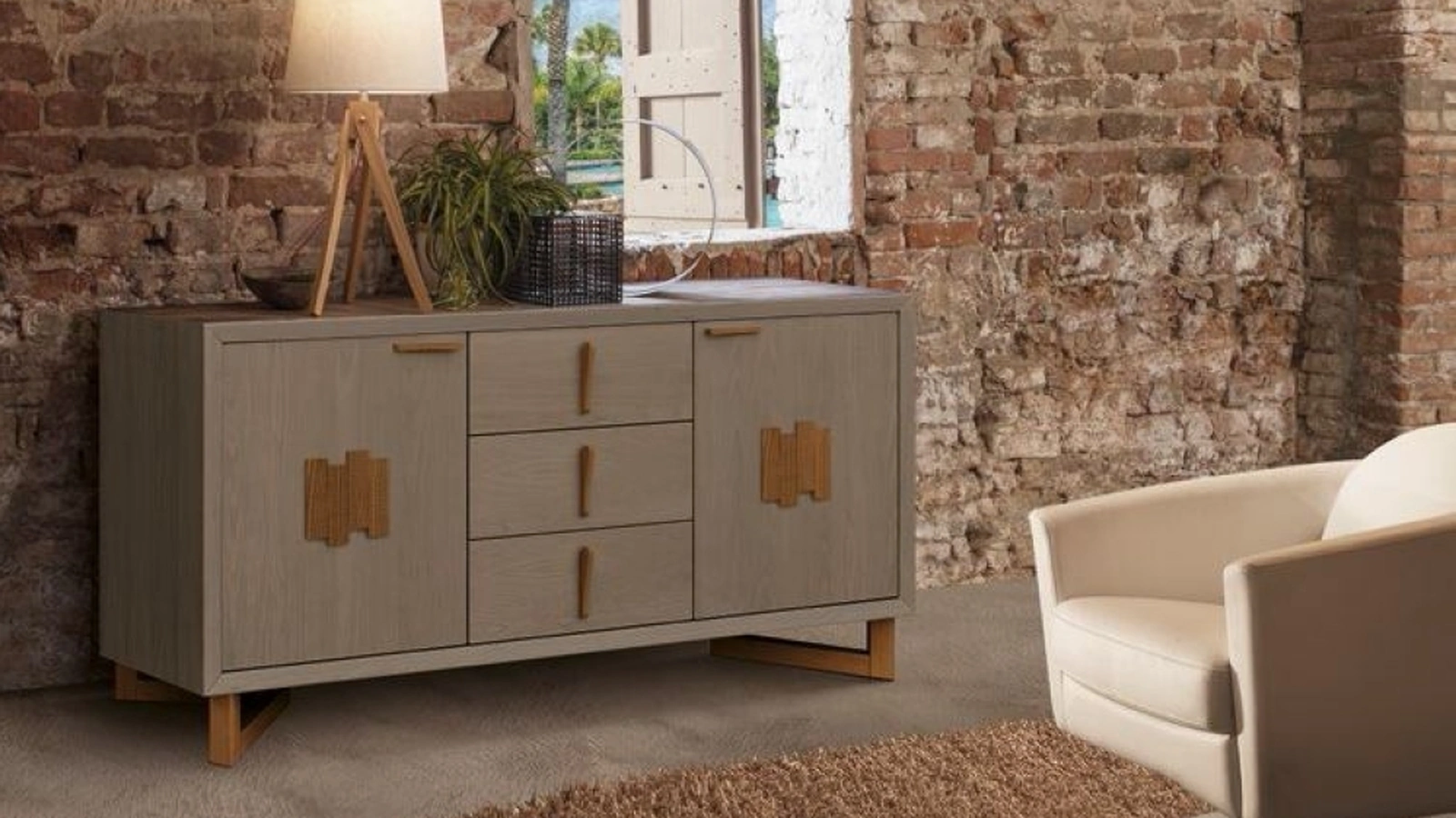 Madia Trend Style modello TR1064 in Frassino di Imba Srl