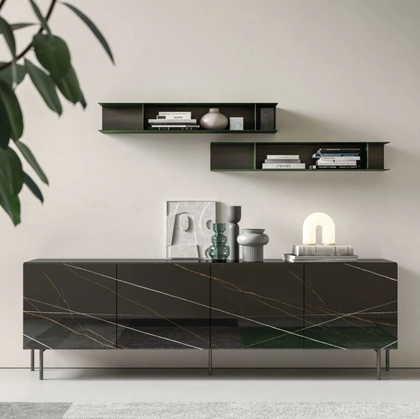 Madia Vitro 01 in vetro serigrafato di Orme