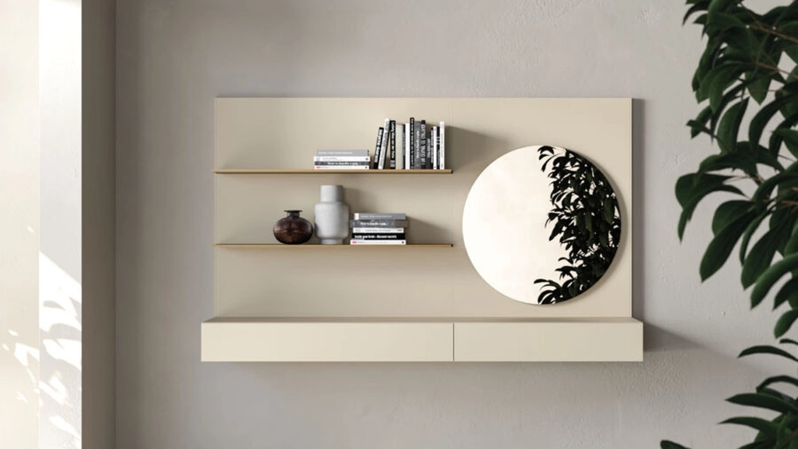 Mobile sospeso Boiserie Orizzontale di Orme