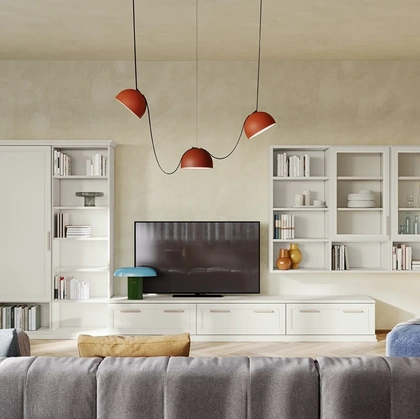 Parete Attrezzata Arcadia L003 di Colombini Casa