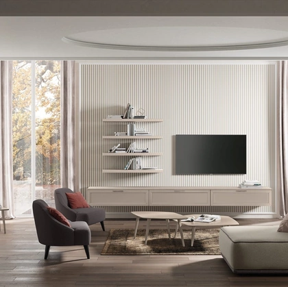 Parete Attrezzata Arcadia L009 di Colombini Casa