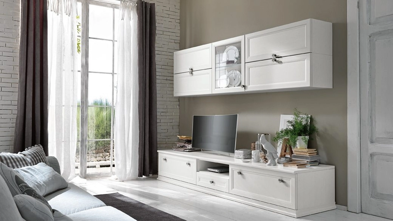 Parete Attrezzata Arcadia L023 di Colombini Casa