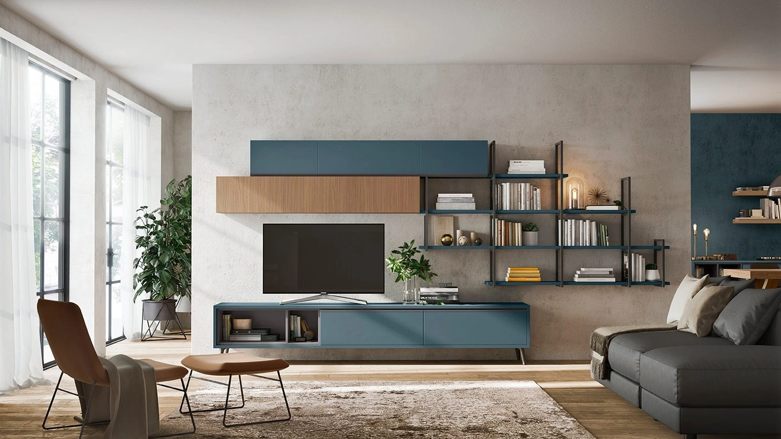 Parete Attrezzata Golf L15 di Colombini Casa