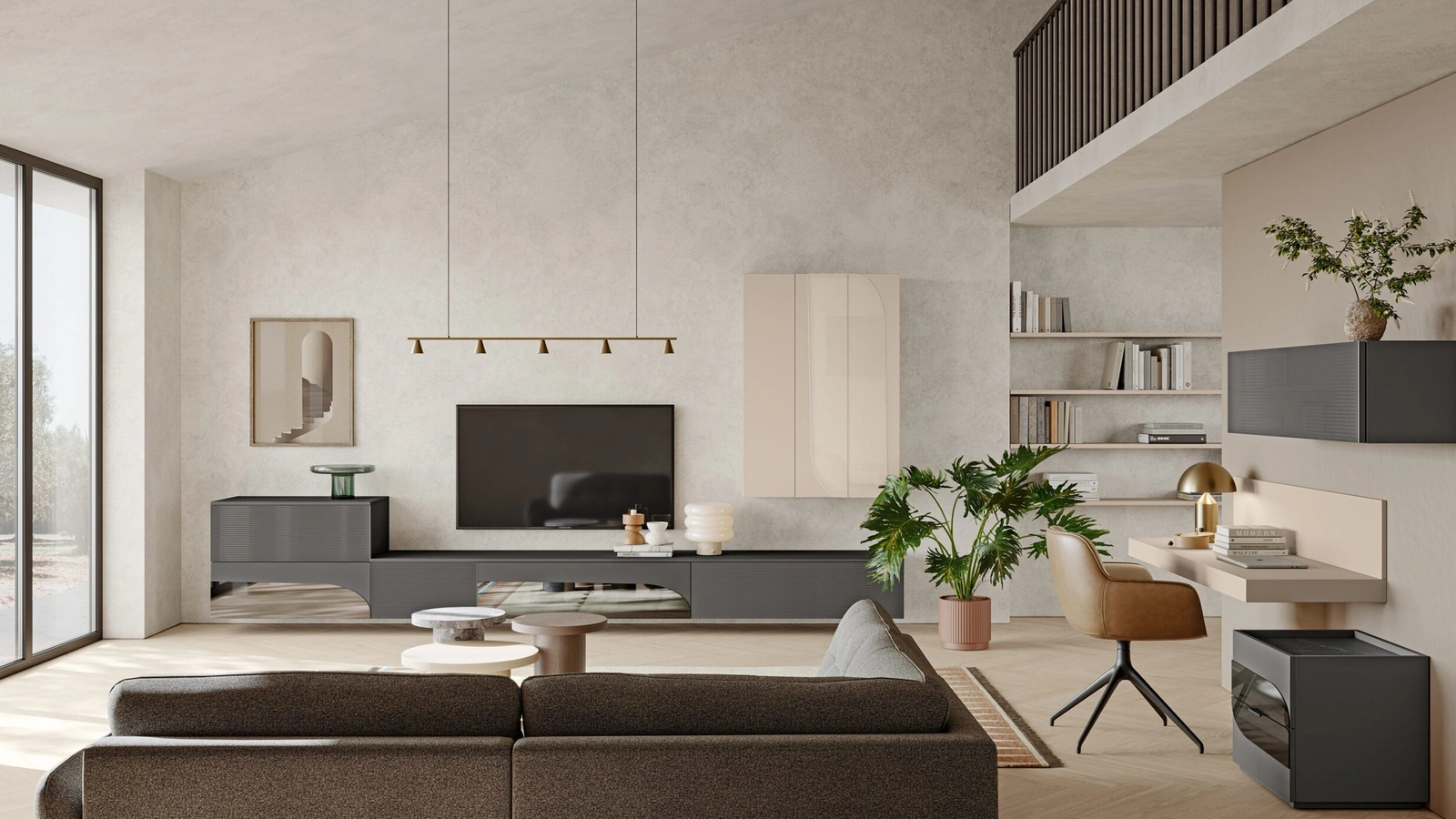 Parete Attrezzata Eclettica EN05 di Colombini Casa