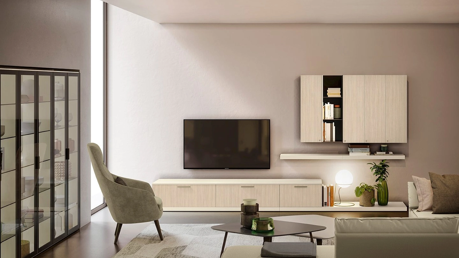 Parete Attrezzata Golf L03 di Colombini Casa