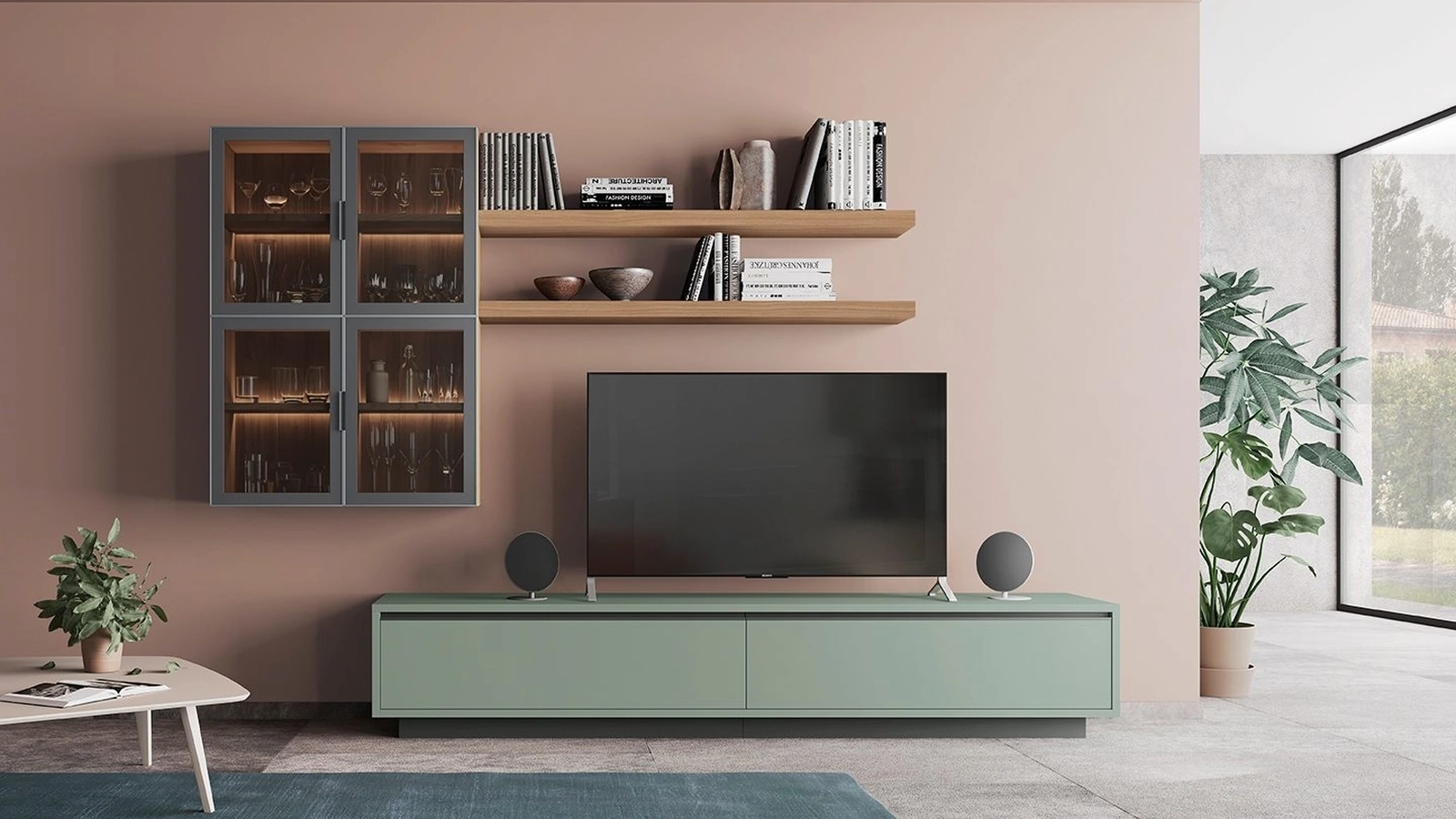 Parete Attrezzata Golf L05 di Colombini Casa