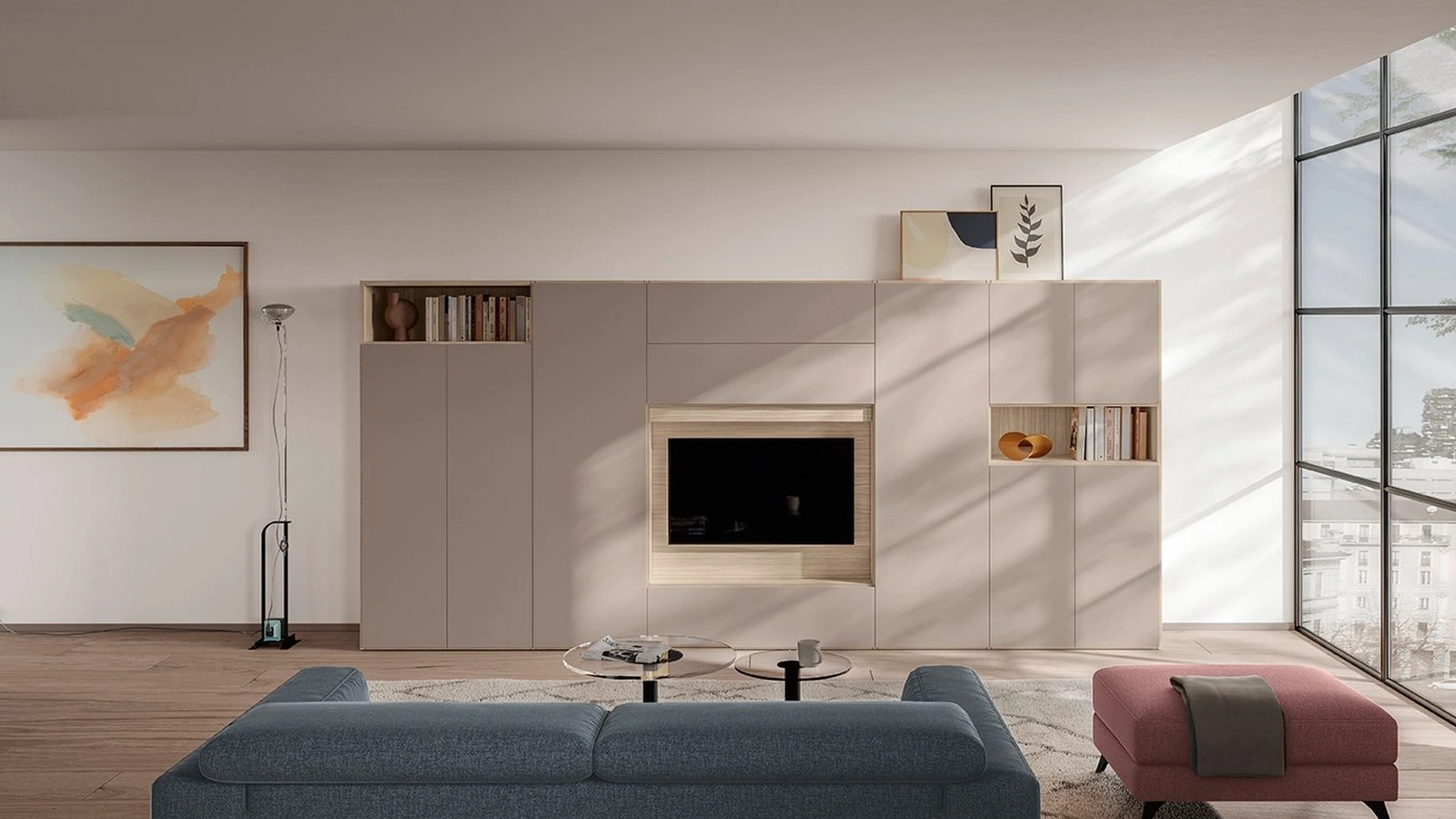 Parete Attrezzata Golf L18 di Colombini Casa