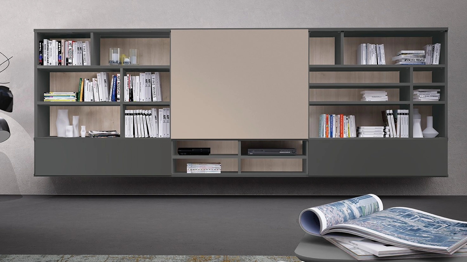 Parete Attrezzata Golf L24 di Colombini Casa